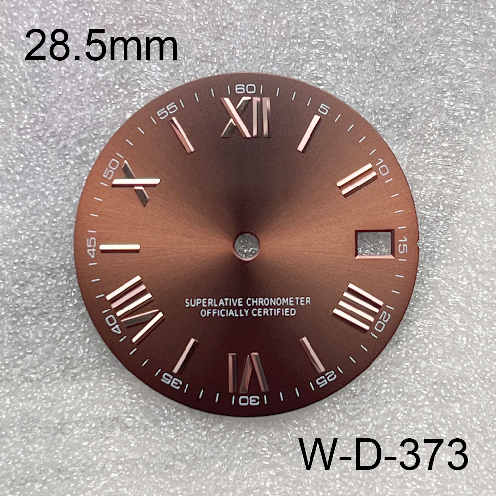 28.5mm S Logo Rome Dial Fit NH - مراجعة Reel Case وسعره