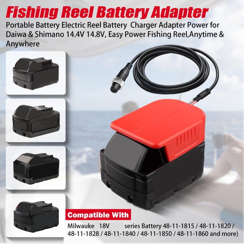 Portable Fishing Reel Adapter  - مراجعة Spinning Reel وسعره