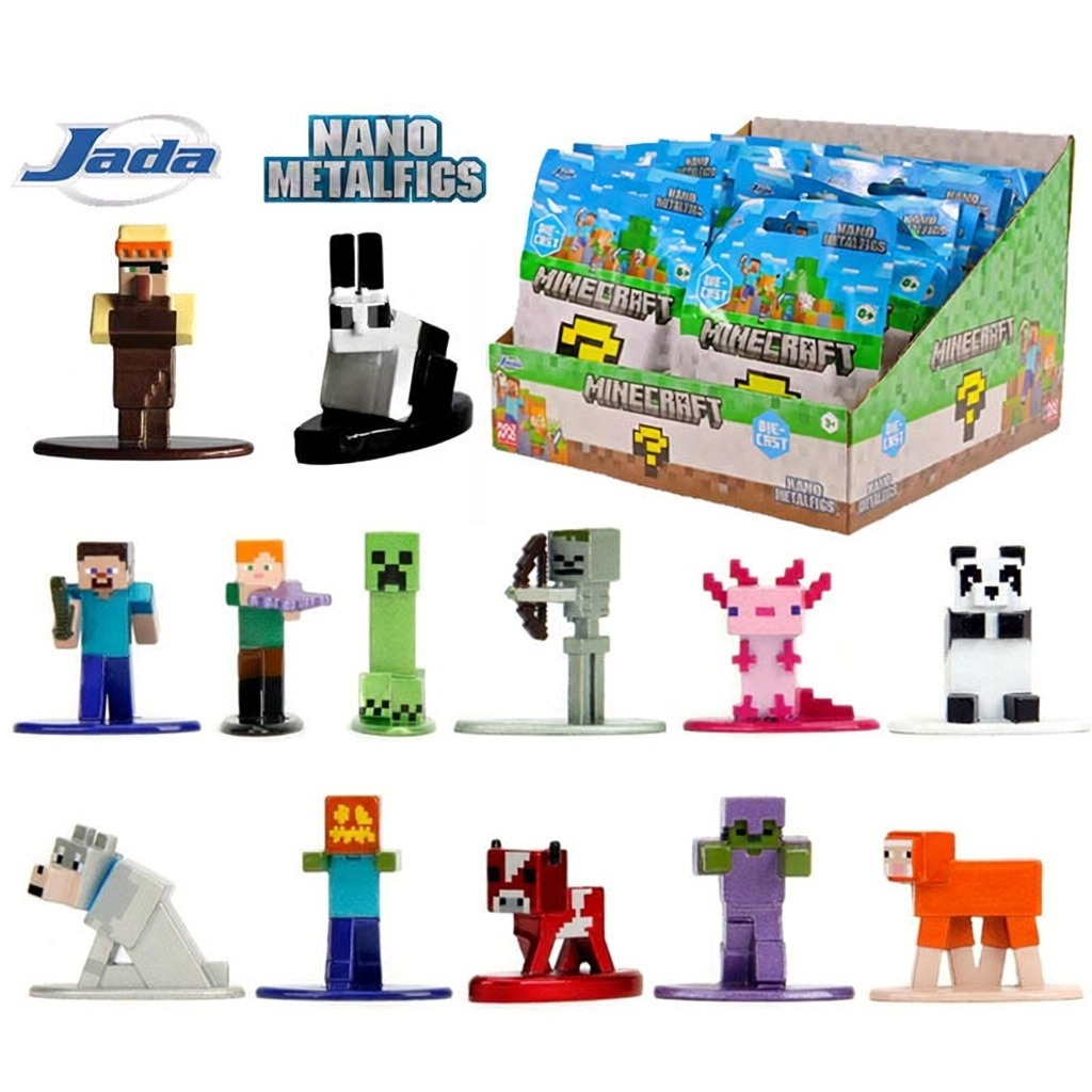 Jada Minecraft Nano Metalfigs  - مراجعة Reel Bag وسعره