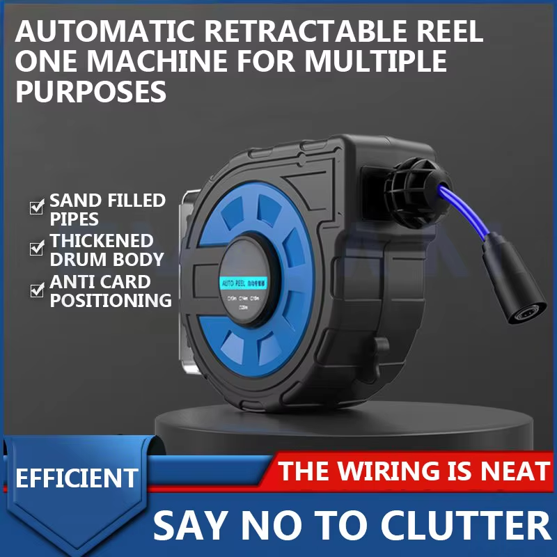 Automatic Retractable Hose Ree - مراجعة Electric Reel وسعره