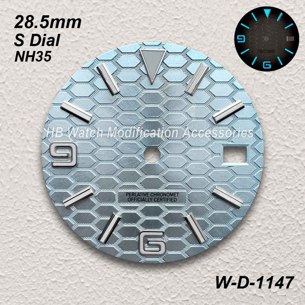 28.5mm S Logo Diving Dial Fit  - مراجعة Reel Case وسعره