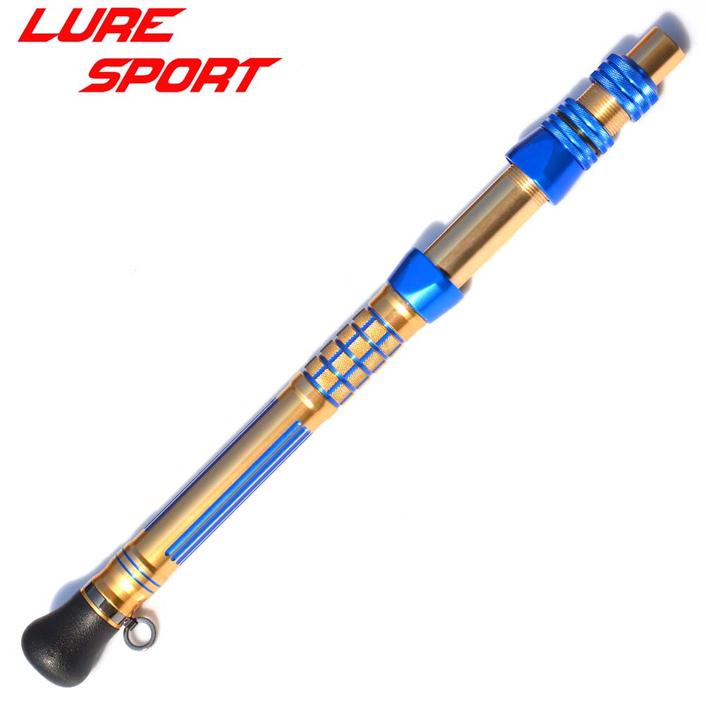 LURESPORT 40cm Gold and Blue L - مراجعة Trolling Reel وسعره