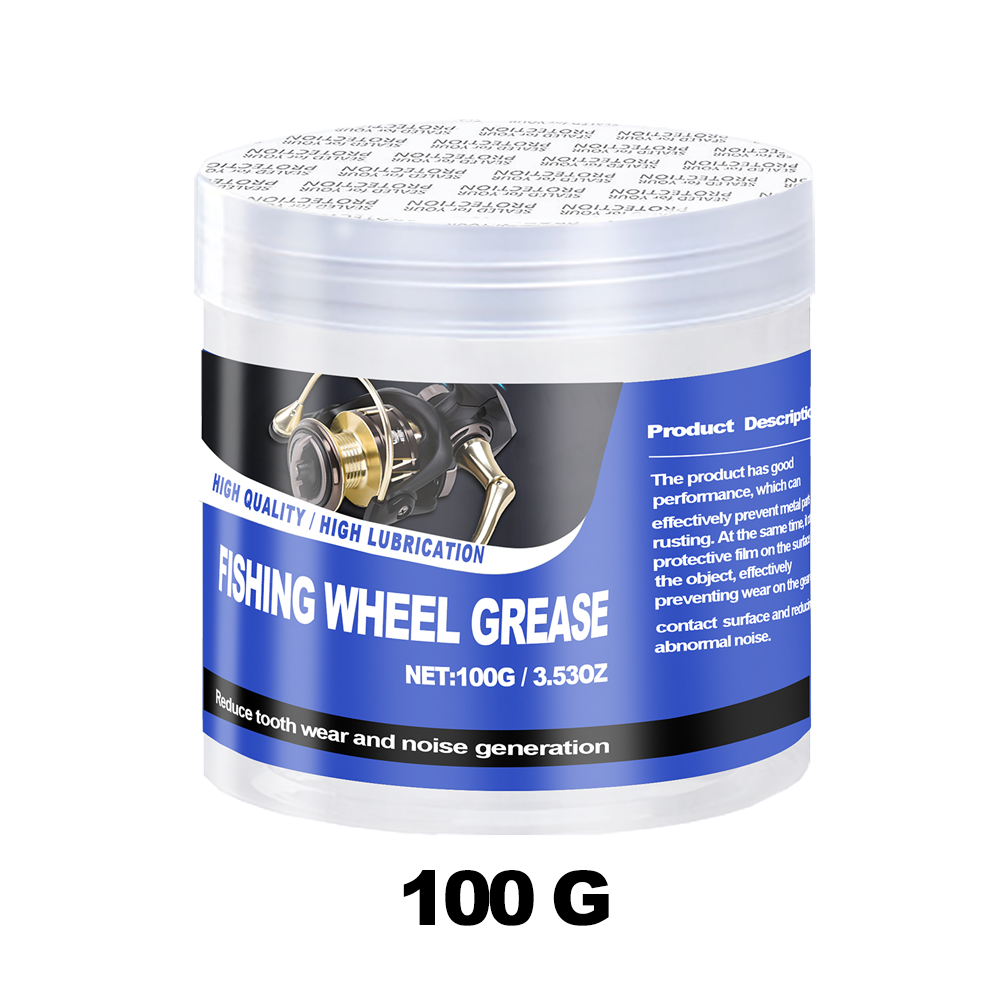 50g /100g Fishing Reel Grease  - مراجعة Reel Oil وسعره