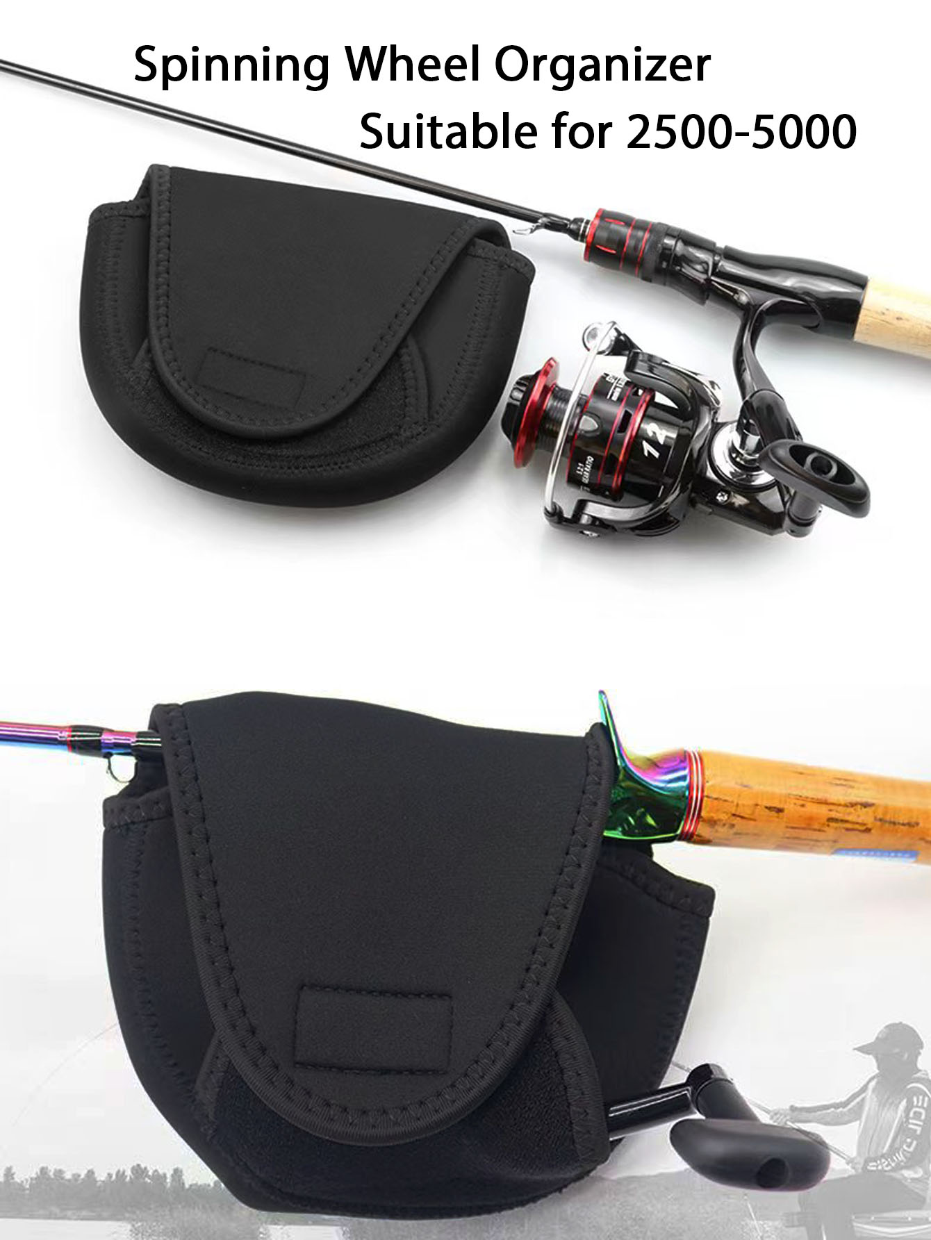 Thickened Fishing Reel Protect - مراجعة Spincast Reel وسعره
