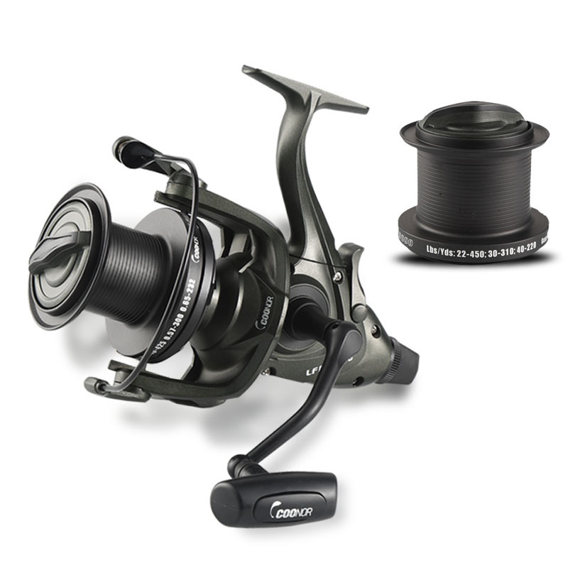 Fishing Reel Carp New  Body 10 - مراجعة Reel Spare Spool وسعره