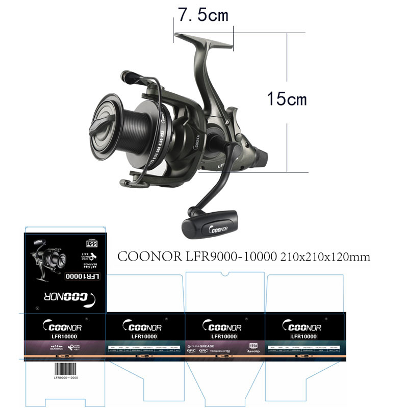 Fishing Reel Carp New  Body 10 - مراجعة Reel Spare Spool وسعره