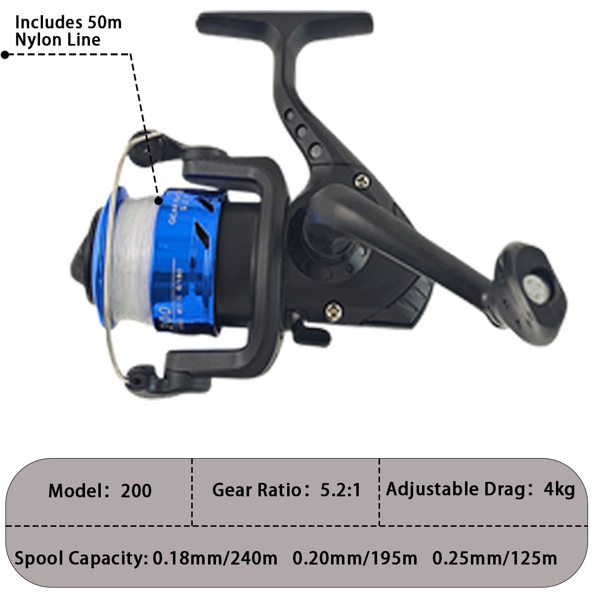 Mini Telescopic Sea Fishing Ro - مراجعة Reel Bag وسعره
