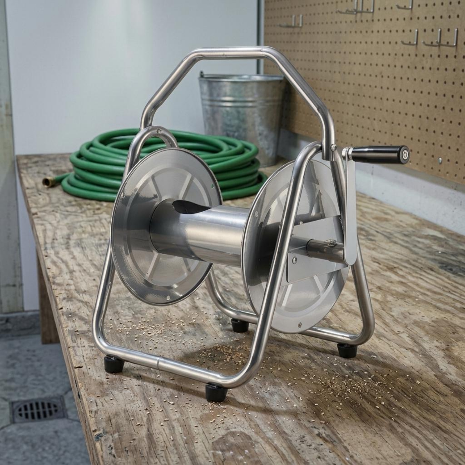 Metal Hose Reel Heavy Duty Gar - مراجعة Conventional Reel وسعره