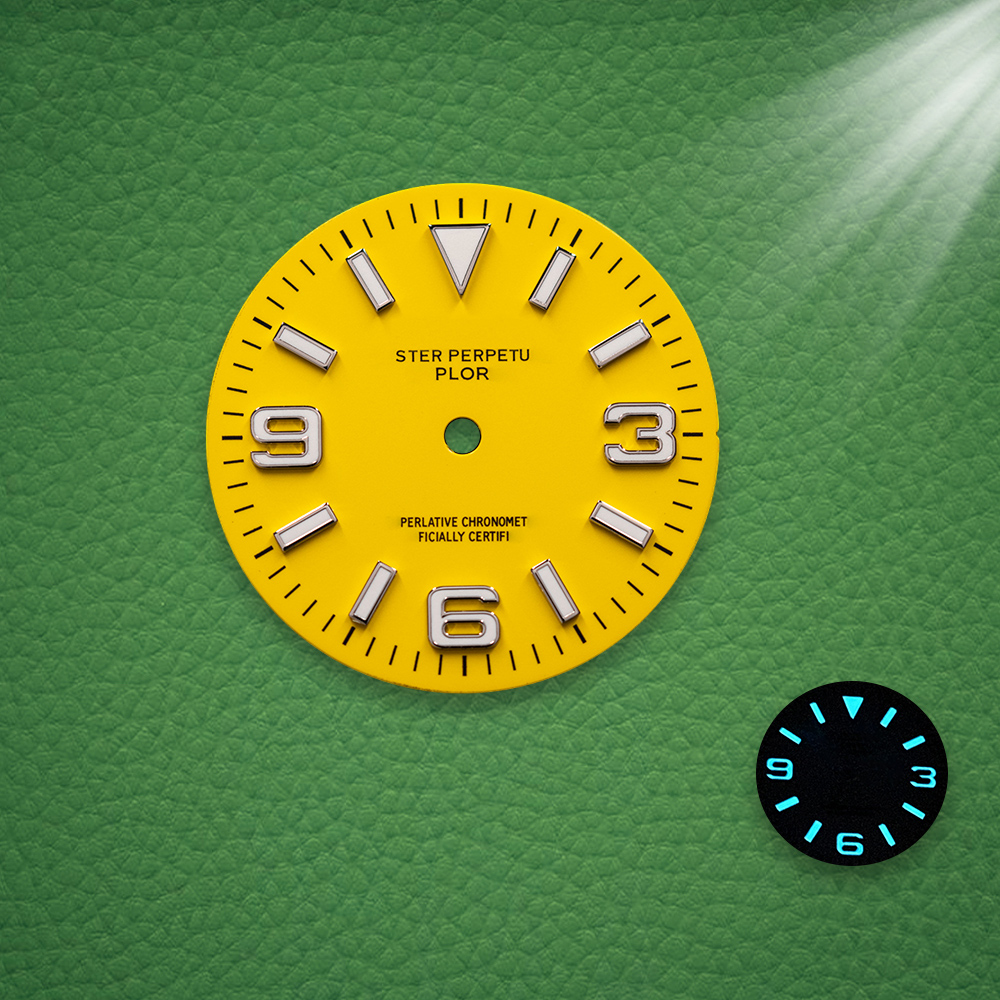S Logo Dial 28.5mm E/xplorer N - مراجعة Reel Case وسعره