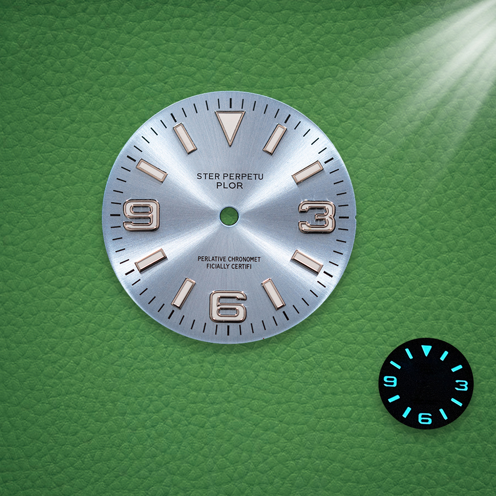 S Logo Dial 28.5mm E/xplorer N - مراجعة Reel Case وسعره