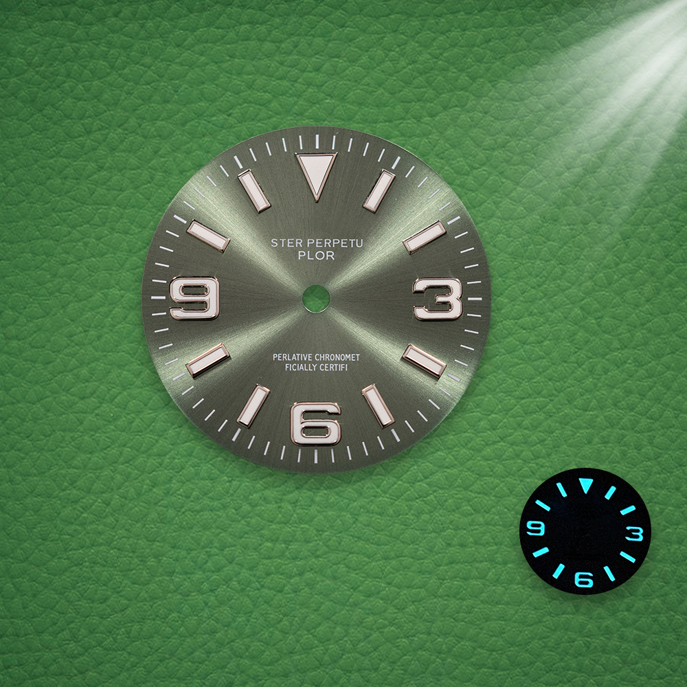 S Logo Dial 28.5mm E/xplorer N - مراجعة Reel Case وسعره