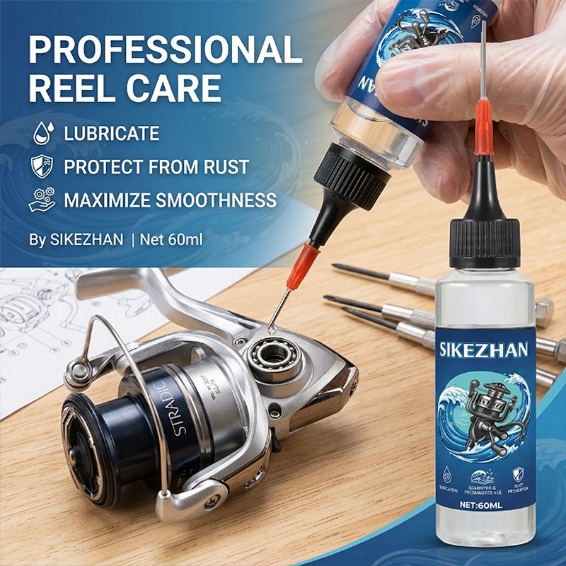 High Performance Fishing Reel  - مراجعة Reel Lubricant وسعره