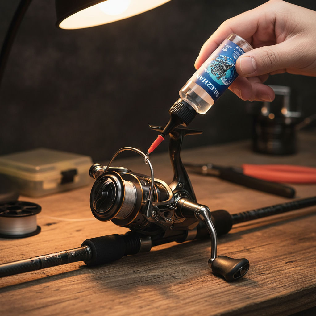 High Performance Fishing Reel  - مراجعة Reel Lubricant وسعره