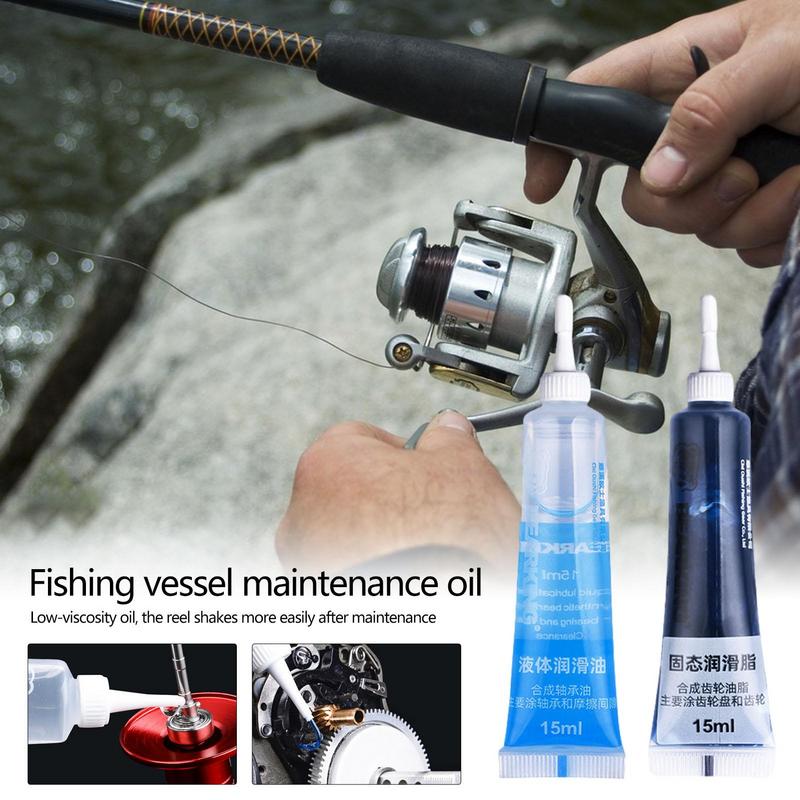 Fishing Reel Maintenance Oil A - مراجعة Spinning Reel وسعره
