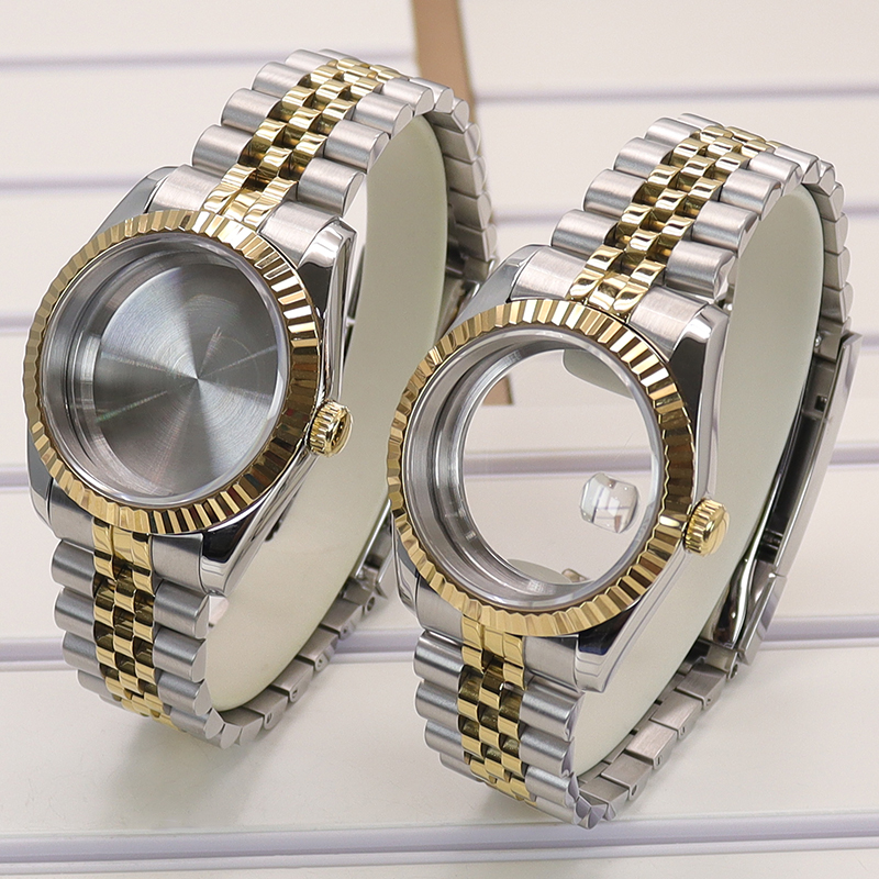 36mm/40mm Two-Tone Gold Watch  - مراجعة Reel Case وسعره
