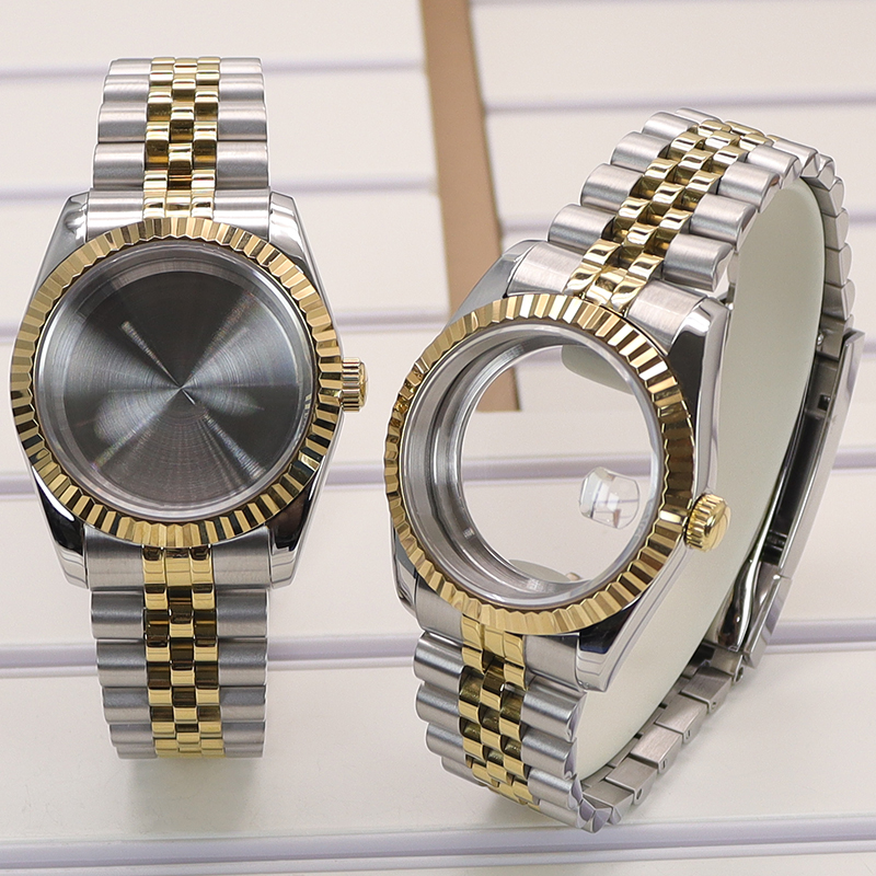 36mm/40mm Two-Tone Gold Watch  - مراجعة Reel Case وسعره