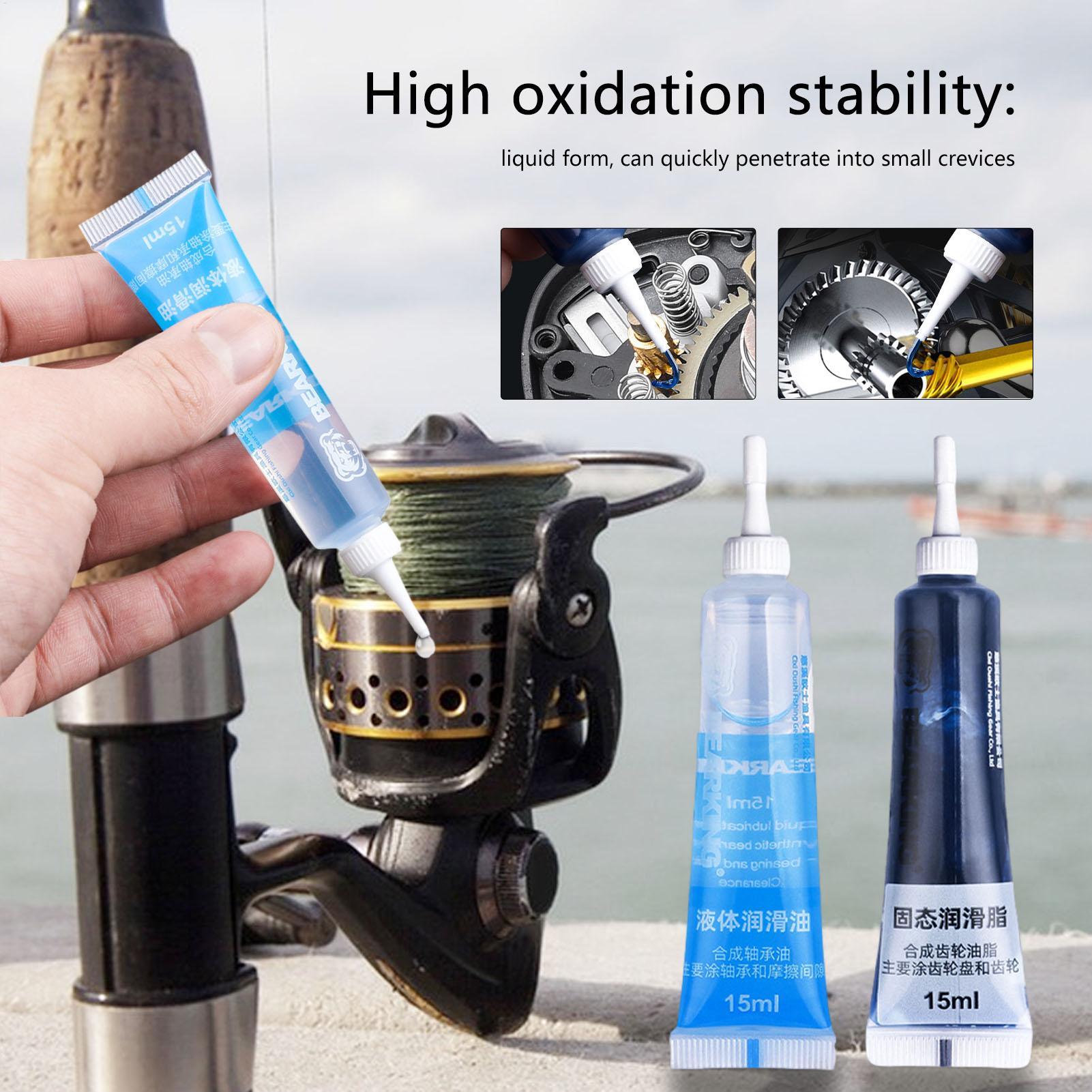 Reel Grease And Oil 15ml Reel  - مراجعة Reel Grease وسعره