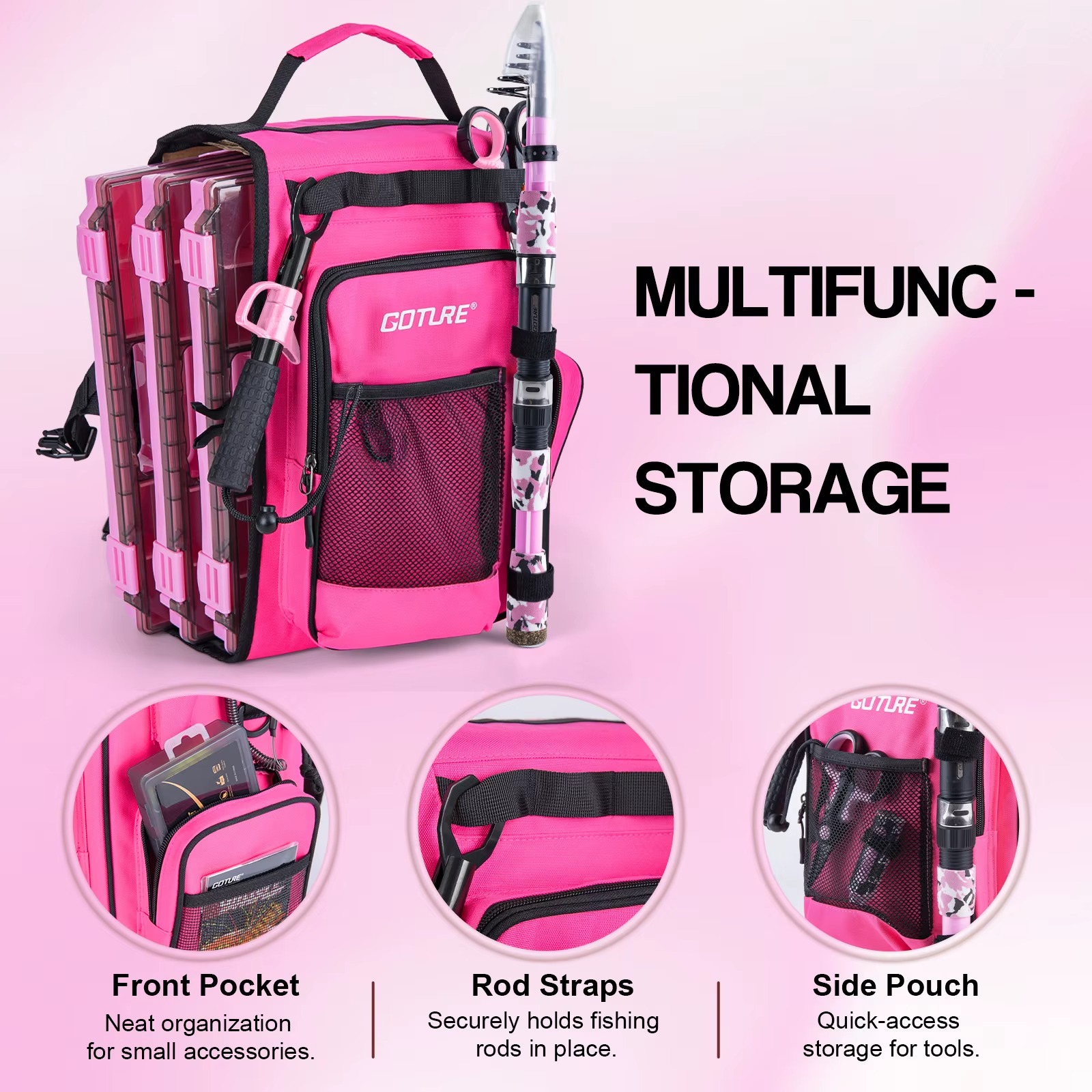 Goture All-in-One Fishing Comb - مراجعة Reel Bag وسعره