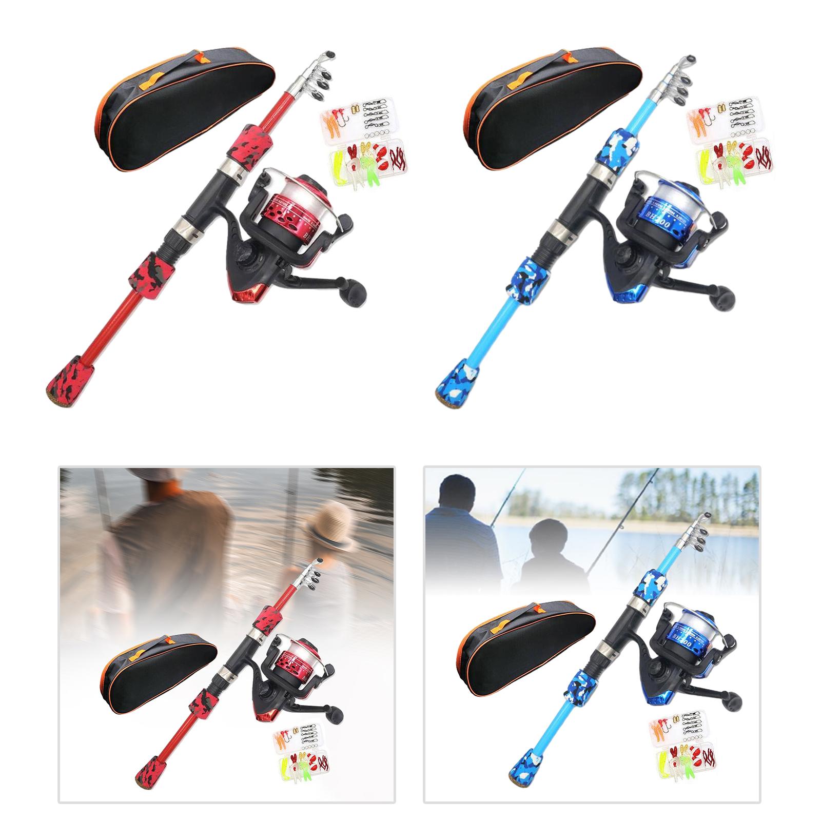 Kids Fishing Rod Set EVA Handl - مراجعة Reel Bag وسعره