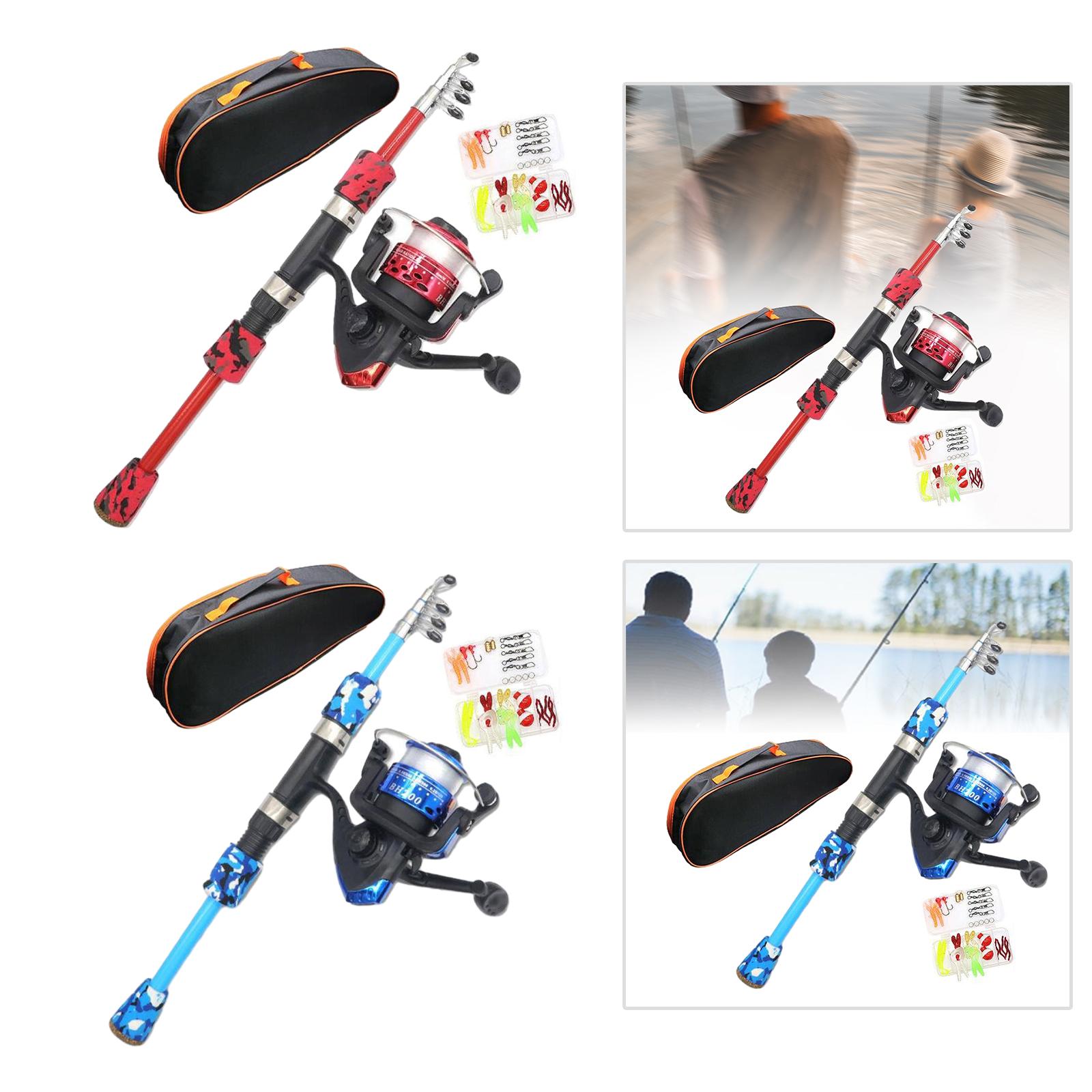 Kids Fishing Rod Set EVA Handl - مراجعة Reel Bag وسعره