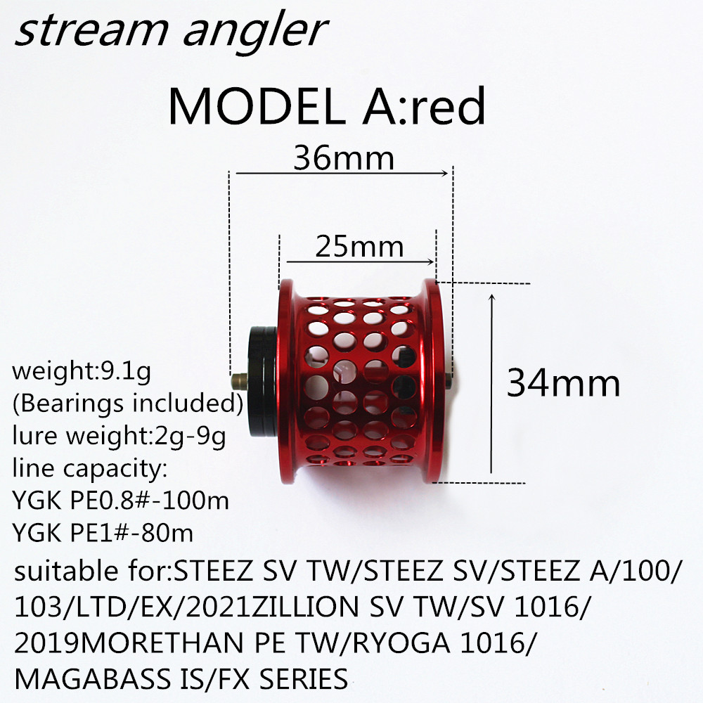 Shallow Spool Retrofit Parts A - مراجعة Reel Spare Spool وسعره