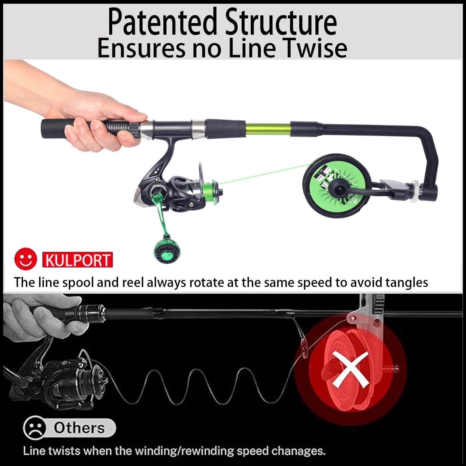 Fishing Line Spooler, Adjustab - مراجعة Spinning Reel وسعره