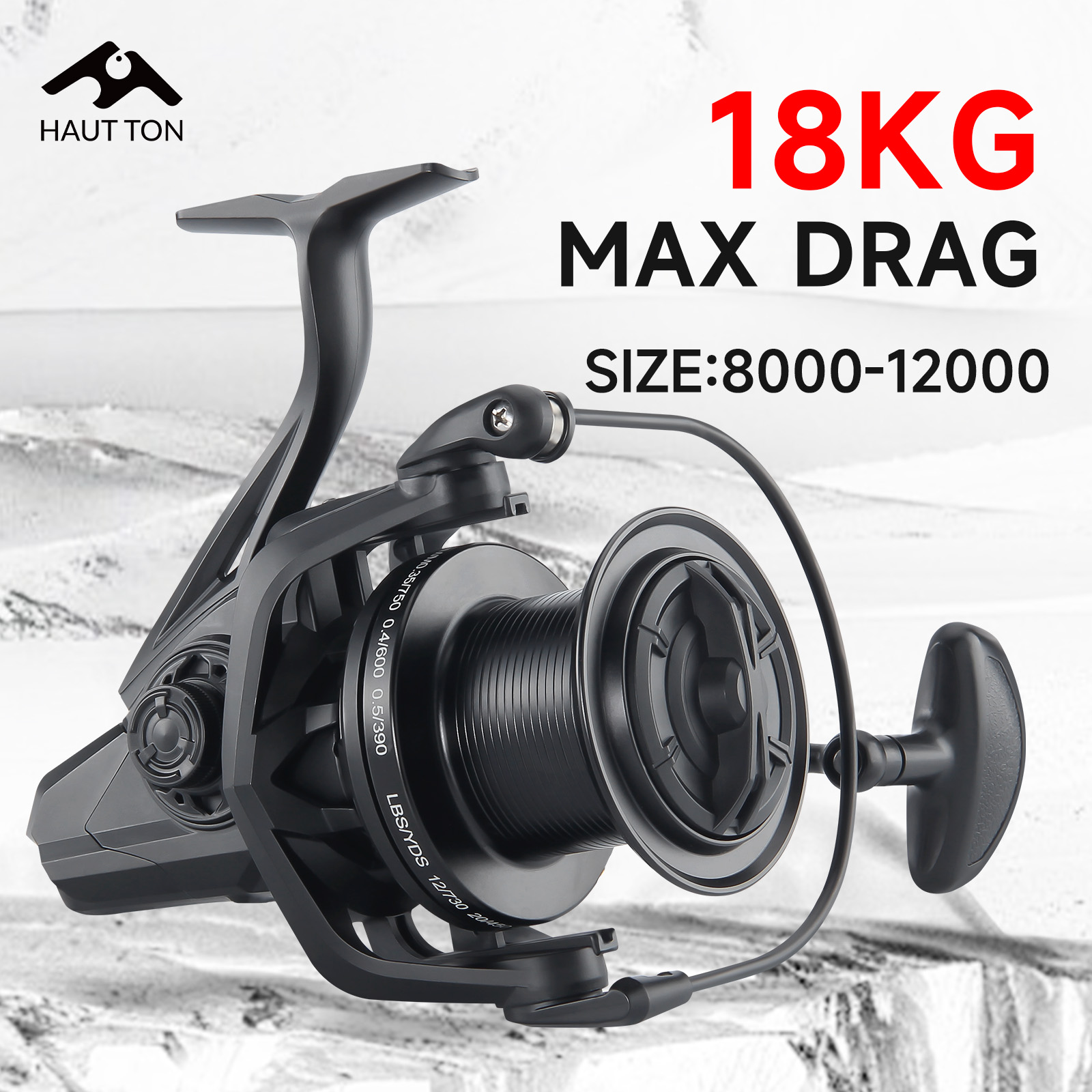 HAUT TON BLACK 12000/14000 Sur - مراجعة Surf Reel وسعره